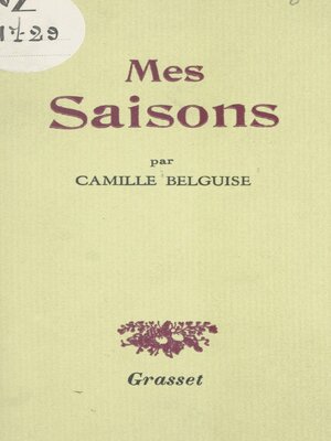 cover image of Mes saisons